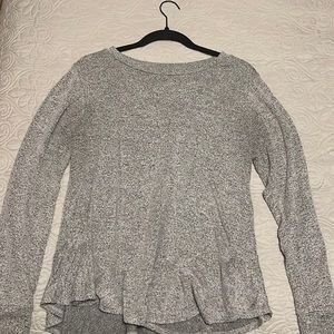 Pink and grey blend sweater